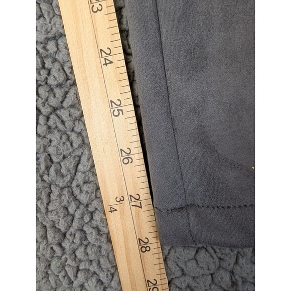 Ruby Rd. Women's Pants First Frost DJ Pewter Velvety Suede Feel Size 3X NWT - Picture 6 of 10